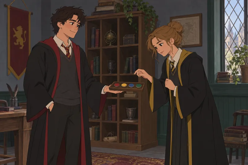 Harry Potter Best frames a Hogwarts friendship choice.