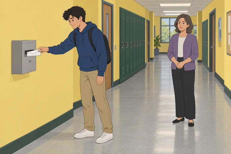 Health Questionnaire Test appears in a classroom.