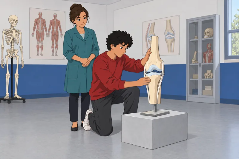 Health Quiz for: teen examines a bone X-ray.