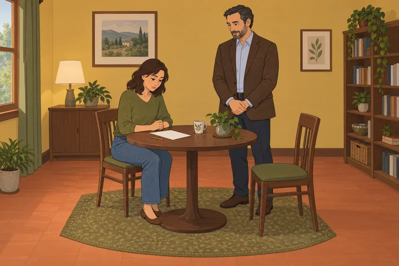 El cuestionario sobre el ánimo guía una pausa.