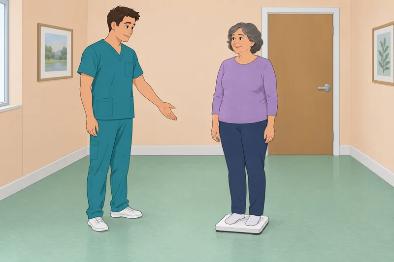 Heart Failure Quiz shows daily weight monitoring.