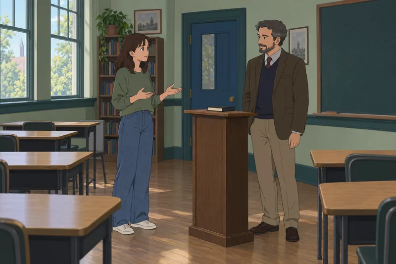 El cuestionario sobre El comienza en clase.