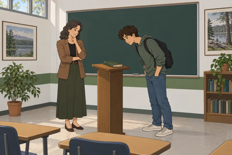 El cuestionario sobre Henry inspira una clase.