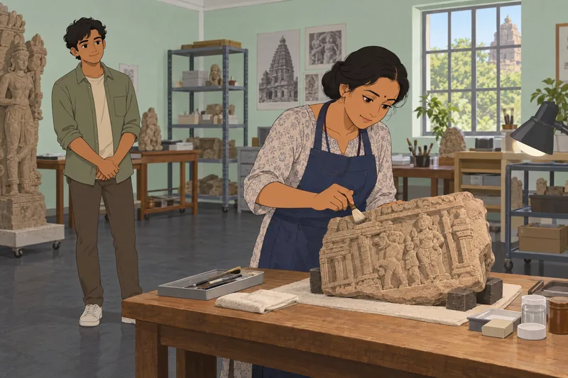 Heritage of India appears in a heritage classroom.