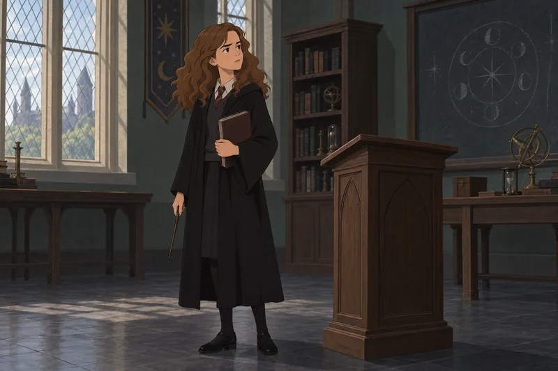 Quiz de Hermione: revisa el Giratiempo.