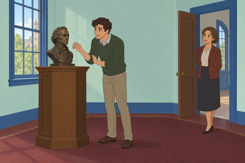 El cuestionario sobre figuras presenta un busto.