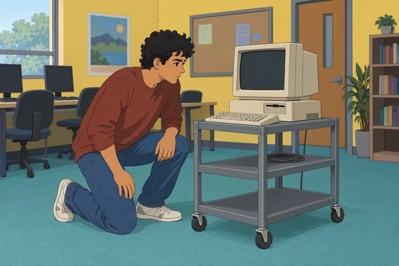 History of Computer shows an early computer demonstration.