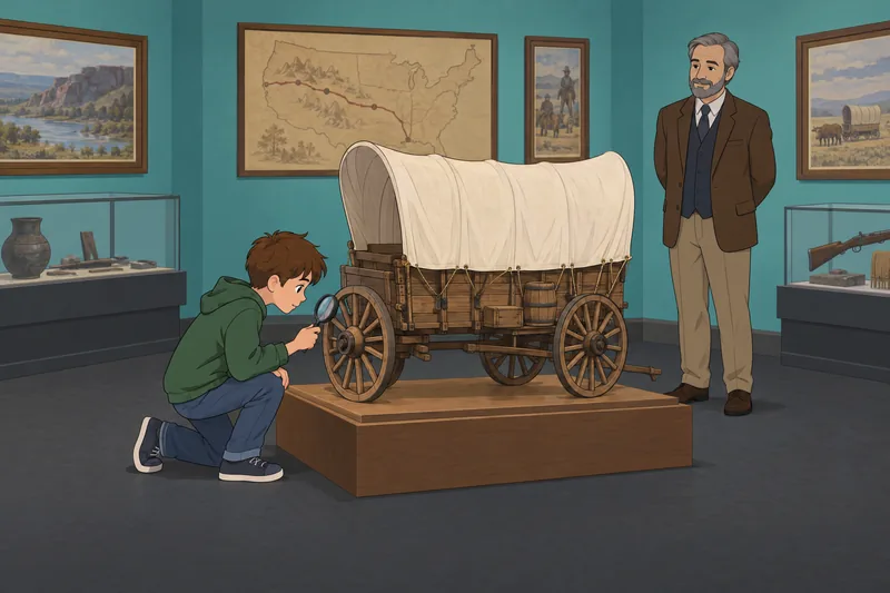 History Quiz for follows a wagon tour.