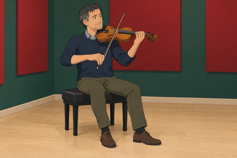 Quiz para encontrar muestra práctica de violín.