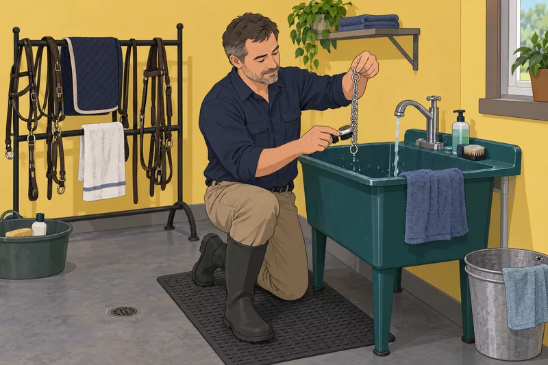Horse Bit Quiz highlights curb-chain care.
