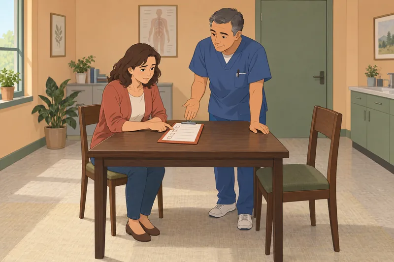 Hospital Anxiety and shows a brief symptom check.