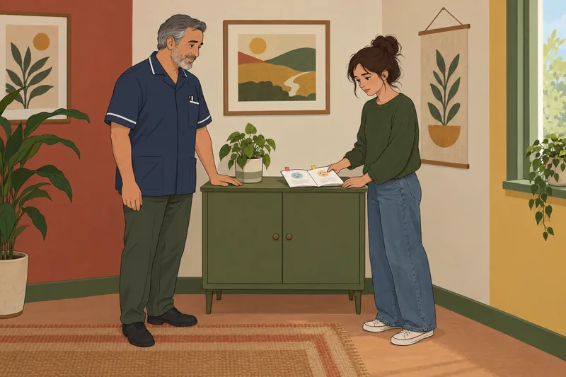 Hospital Anxiety and marks a standing symptom check.
