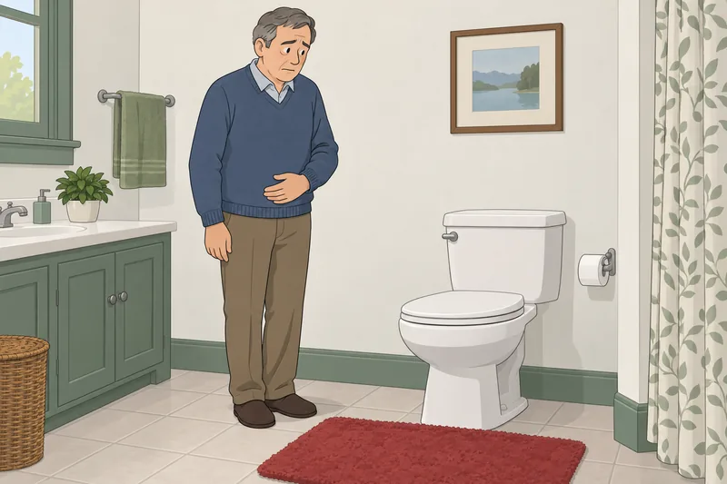 How Bad Do bladder urgency disrupt mornings?