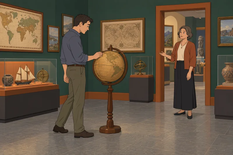 How Big Is suggested by a museum telescope.