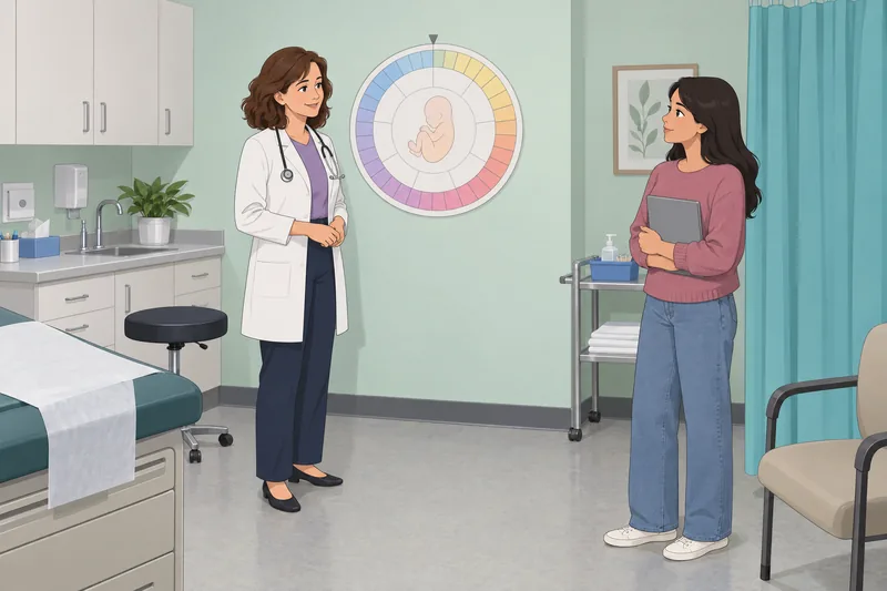 ¿De cuántas semanas? Una clínica explica fechas.