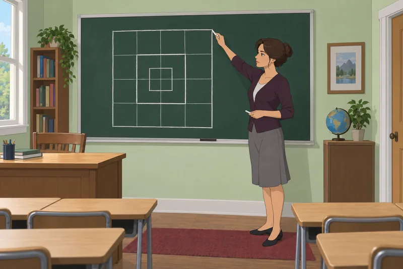 How Many Squares shows a careful grid check.