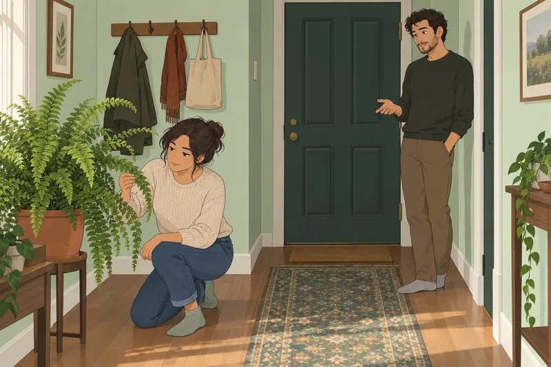 ¿Cuánto lo amo? Pareja conversa con calma.