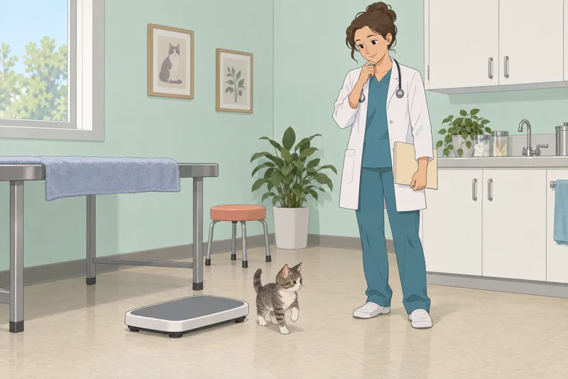 cuestionario ¿Qué edad tiene el gatito?