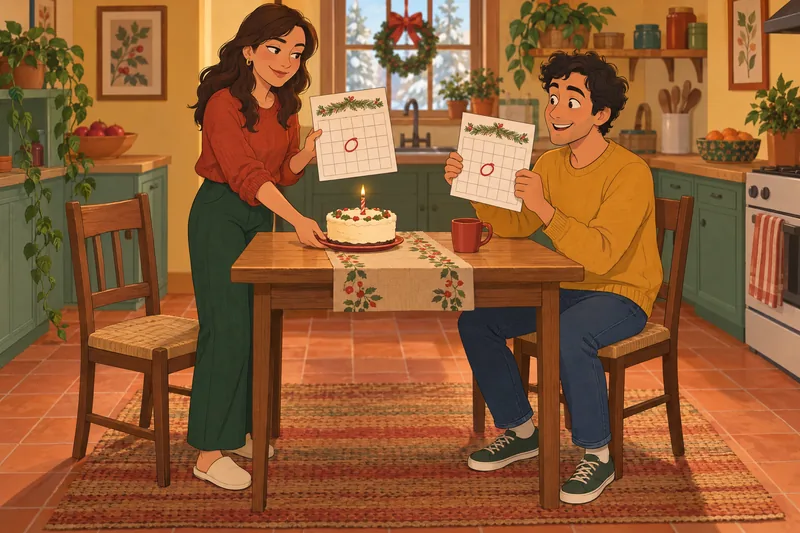 Raro es mi cumpleaños: calendarios en la cocina