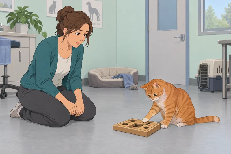 How Smart Is: a cat solves a puzzle.