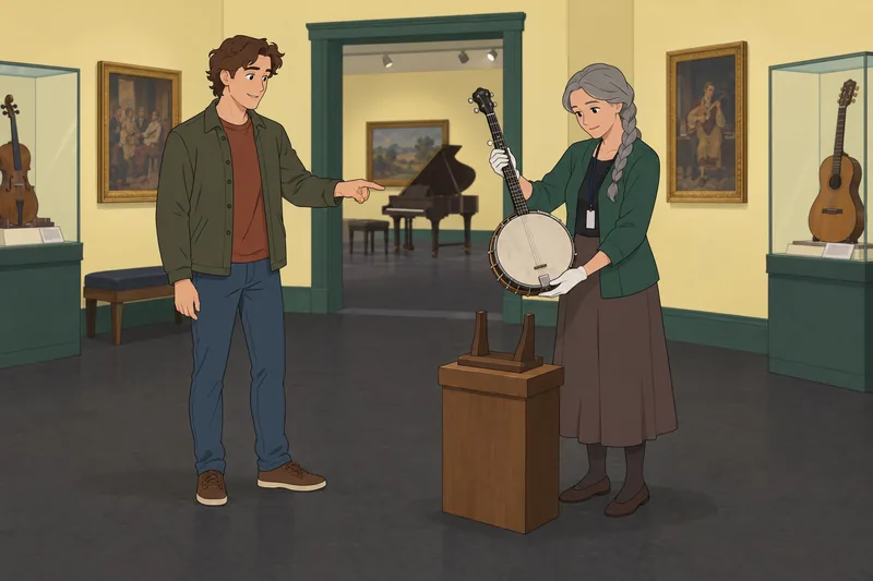 El cuestionario ¿Cuánto sabes? acompaña un banjo.