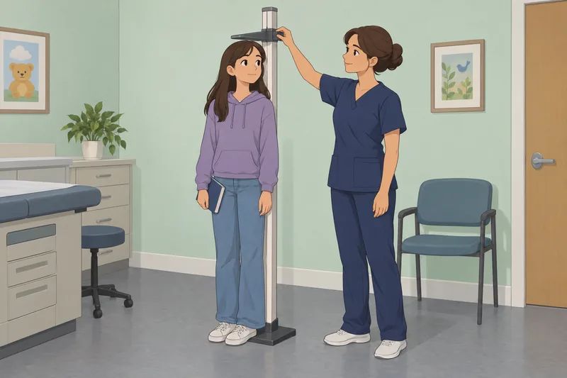 How Tall Will a clinic stadiometer estimate growth?