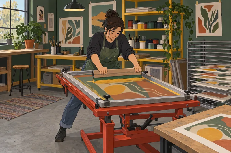 How to Find an Art Style Through Printmaking.