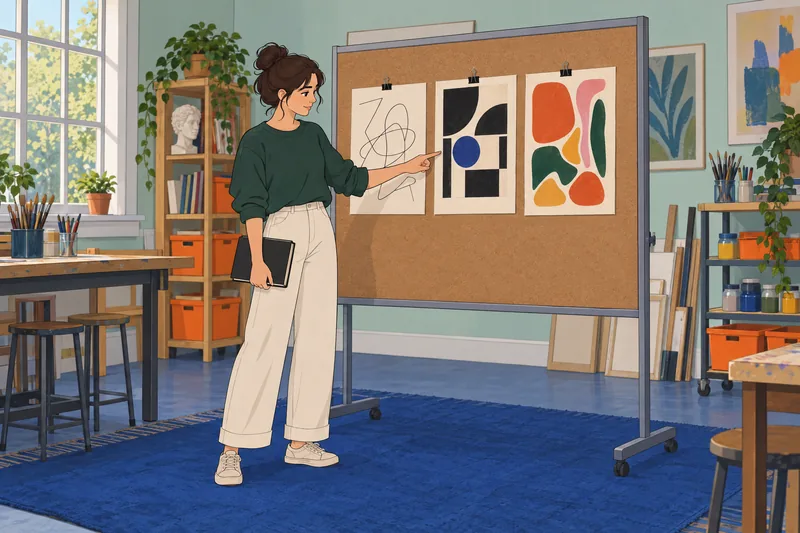 How to Find a Style in Art Class.