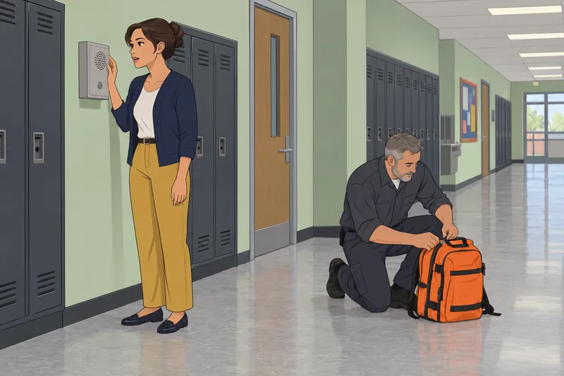 How to Survive a school hallway readiness check.