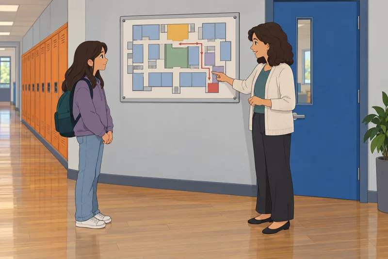 cuestionario cómo sobrevivir: un alumno consulta a la bibliotecaria.