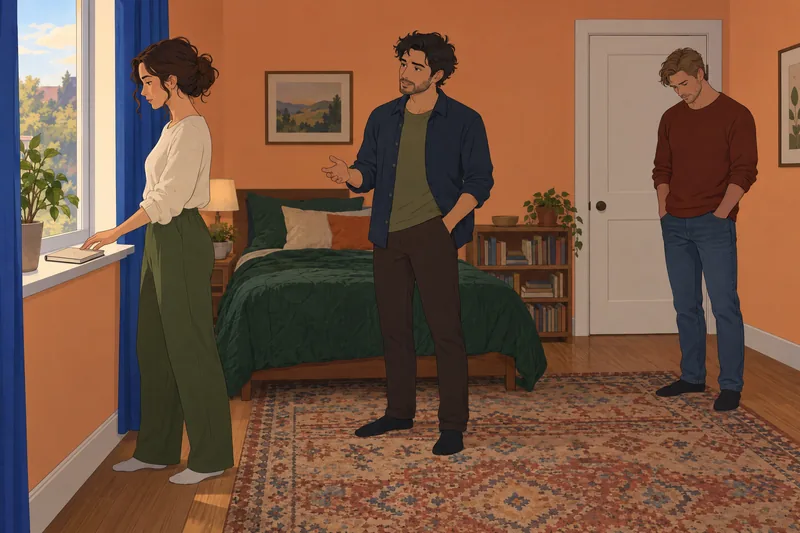 me gustan dos: ella pausa antes de decidir.