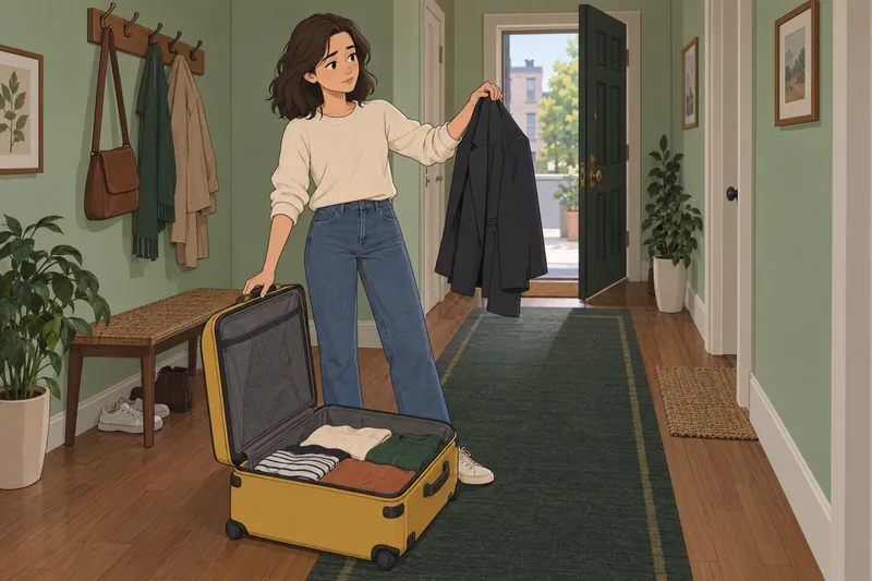 Identity Crisis Quiz: A suitcase signals change.