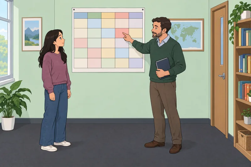 In On At appears in a grammar classroom.