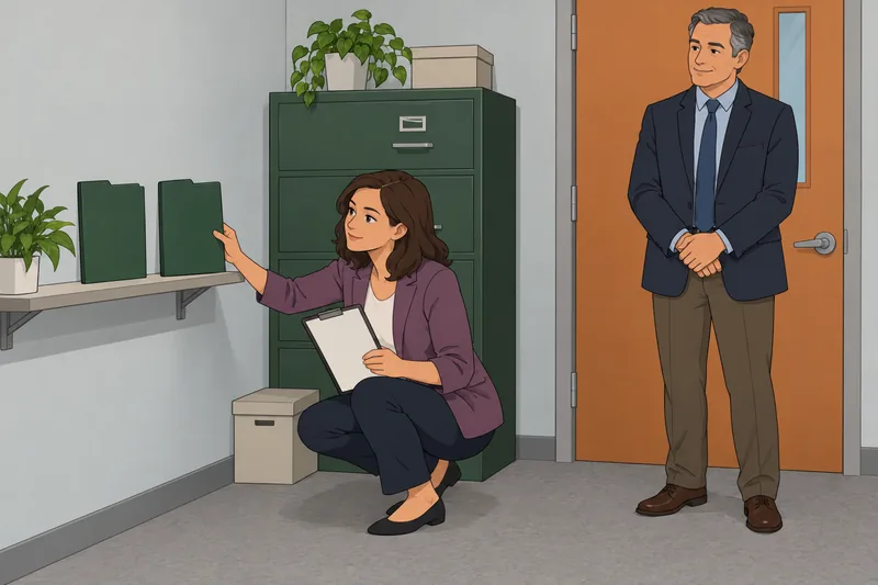 Indeed Quiz: recruiter compares two blank clipboards.