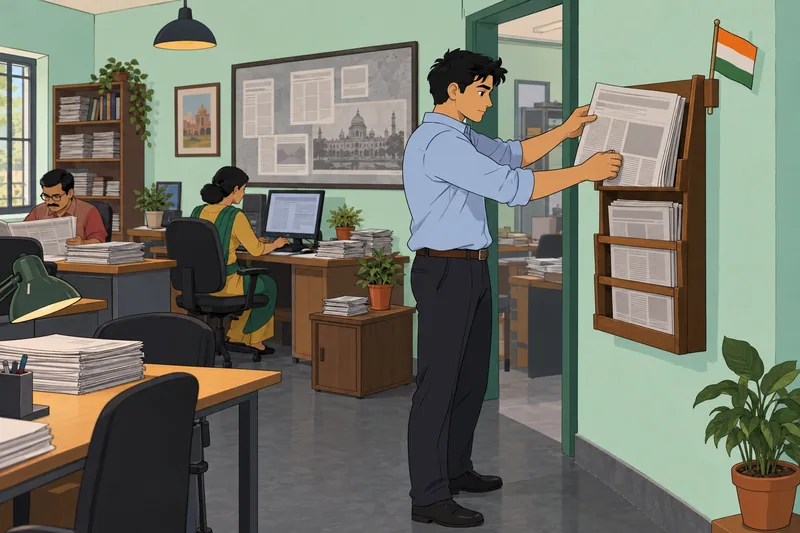 El cuestionario sobre la actualidad de India aparece.