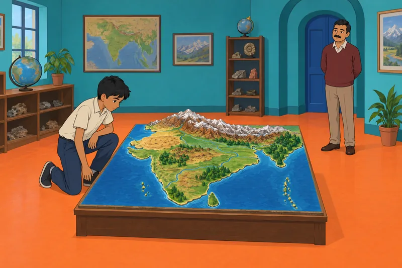 Indian Quiz for kids studies India's rivers.
