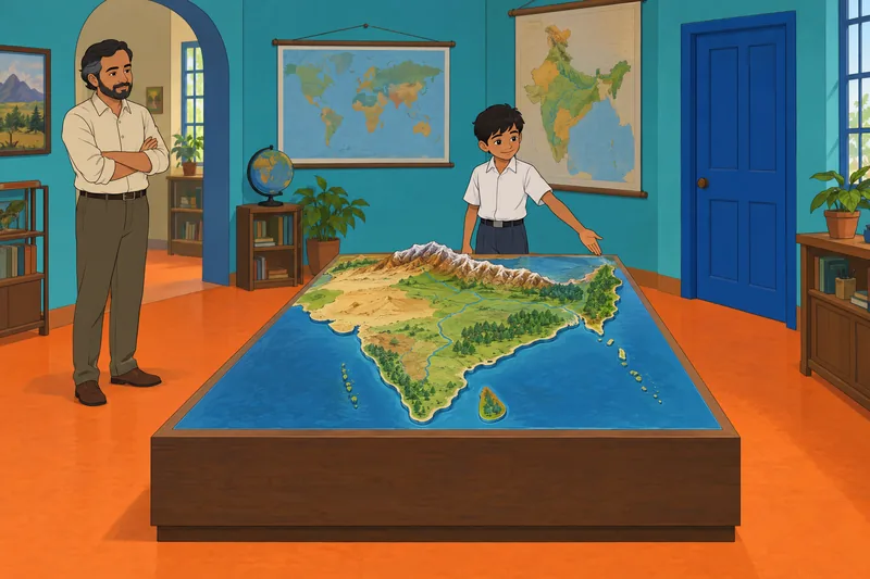 El cuestionario sobre India examina sus costas.
