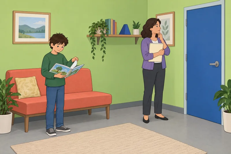 El cuestionario sobre niños prioriza necesidades observables.