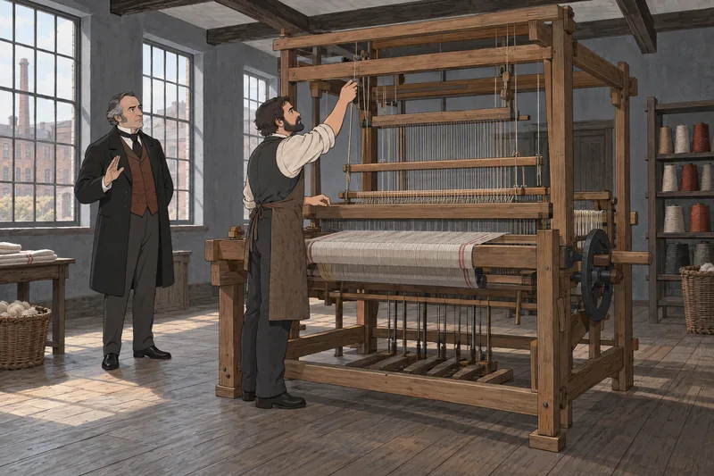 cuestionario sobre la Revolución: ingeniero examina locomotora.