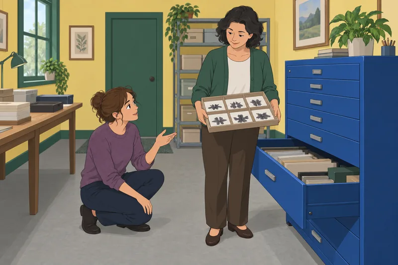 El cuestionario sobre manchas muestra un archivo.