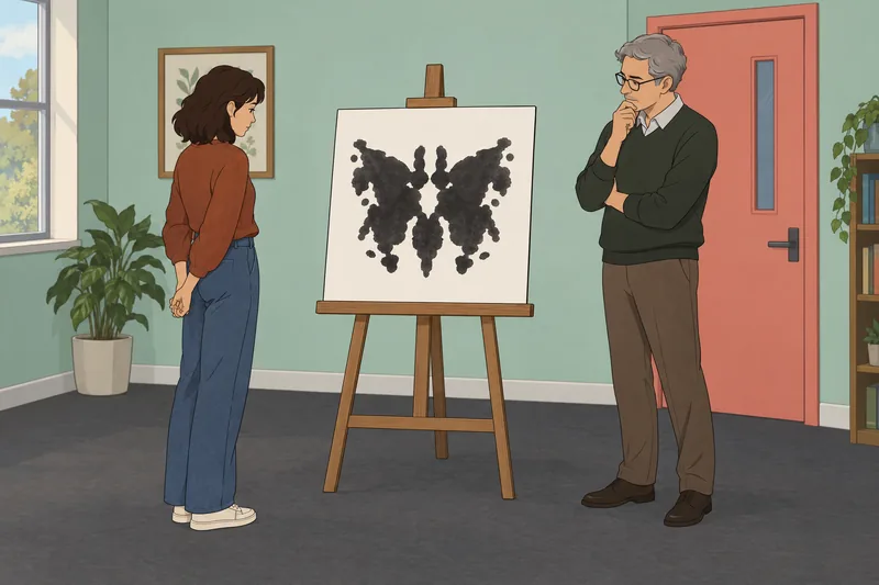 El cuestionario sobre manchas muestra una clase.