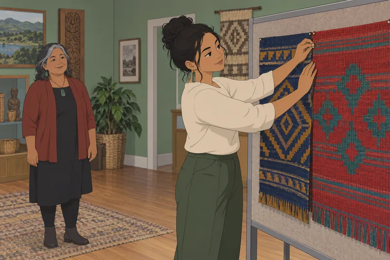 Bicultural Identity Integration in a cultural room.