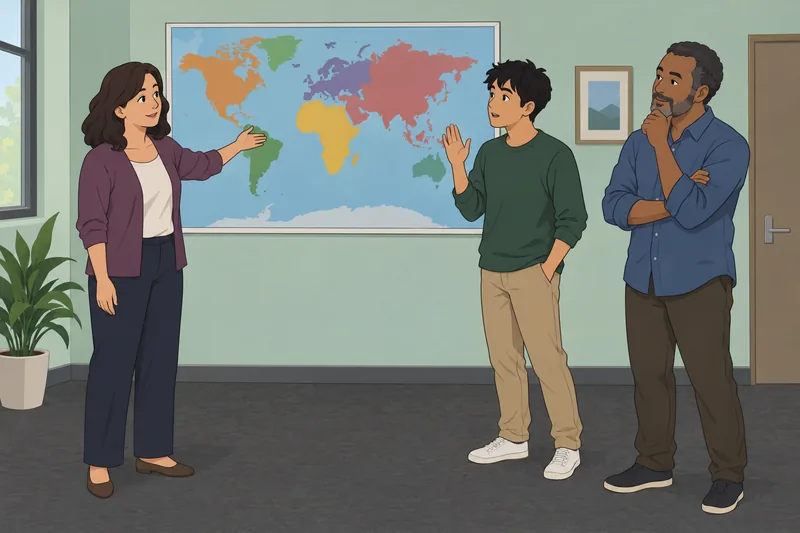 Integrative Intercultural Competence in a classroom.