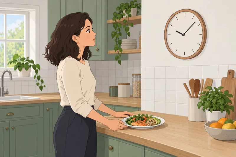 Intermittent Fasting Quiz: checking a daily eating window.
