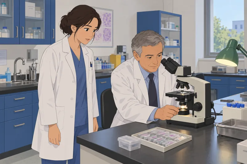 El cuestionario de medicina muestra un microscopio.