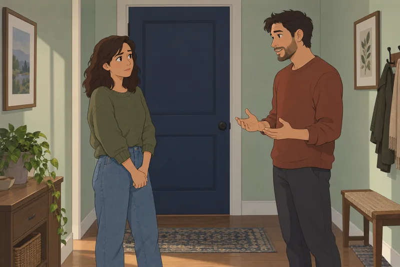Intimacy Quiz 36 shows a quiet couple's conversation.