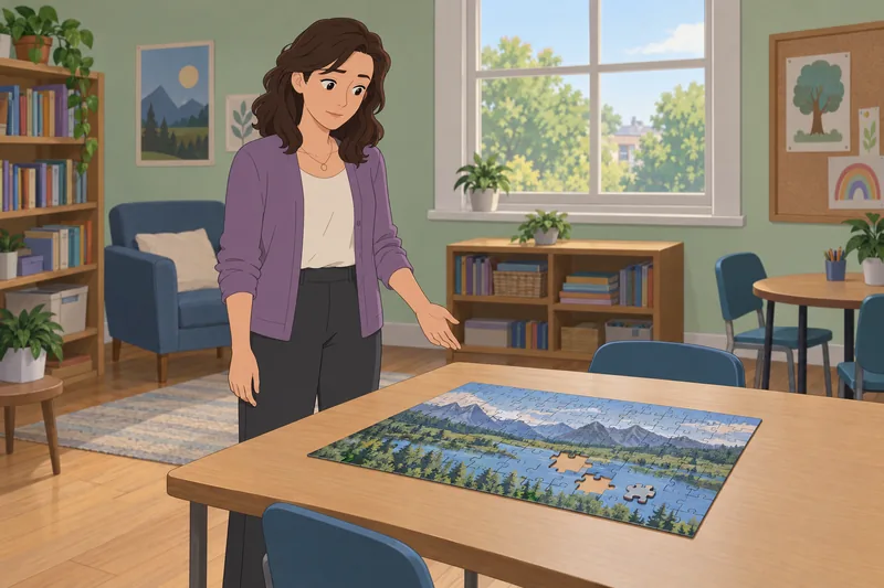 La evaluación de la incertidumbre ante un puzzle.