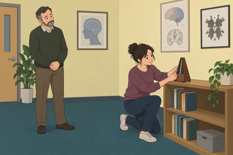Intro to Psychology unfolds beside a memory puzzle.