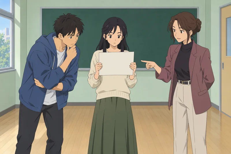 InuYasha Character Quiz shows a team choosing.