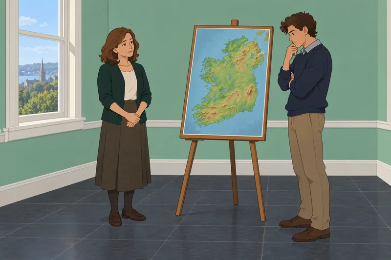 preguntas de trivia sobre Irlanda en clase.